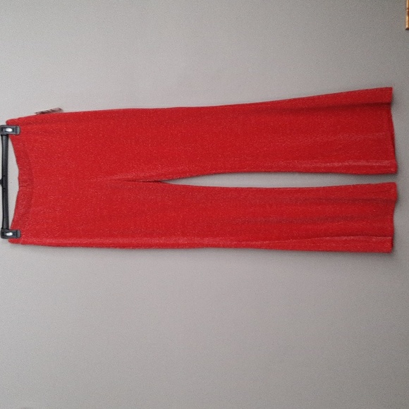 BAR III Sparkled Flare Pants - Picture 3 of 4